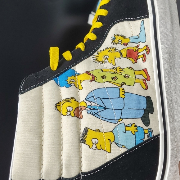 VANS THE SIMPSONS SAMPLE SNEAKERS - Picture 8 of 12